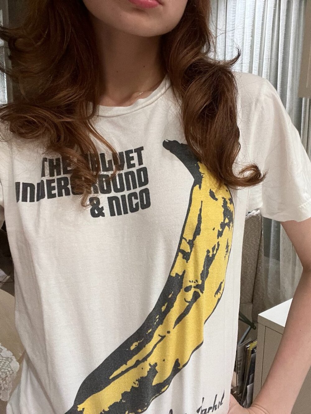 The Velvet Underground & Nico Andy Warhol Banana Band Tee White